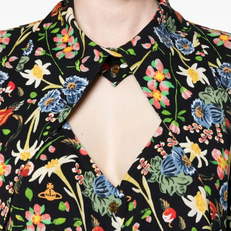 Vivienne Westwood Karla Allover Floral Printed Mini Dress-4