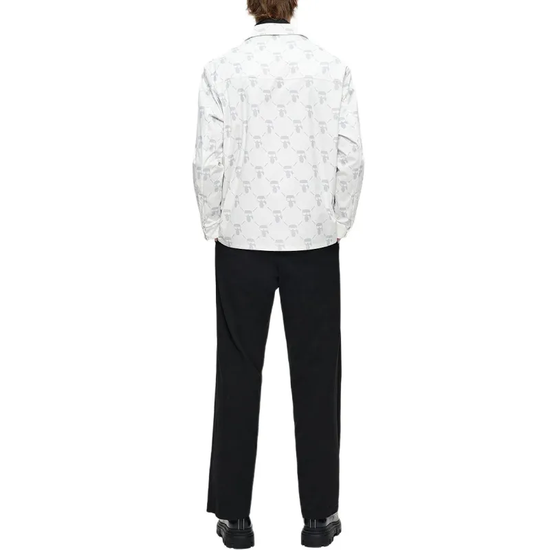 KARL LAGERFELD SS25 Shirt Men's White-3