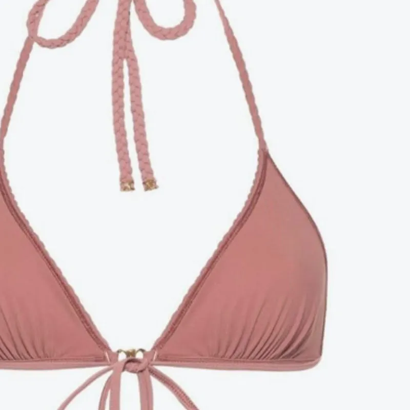 CELINE Triangle Bikini Top-4