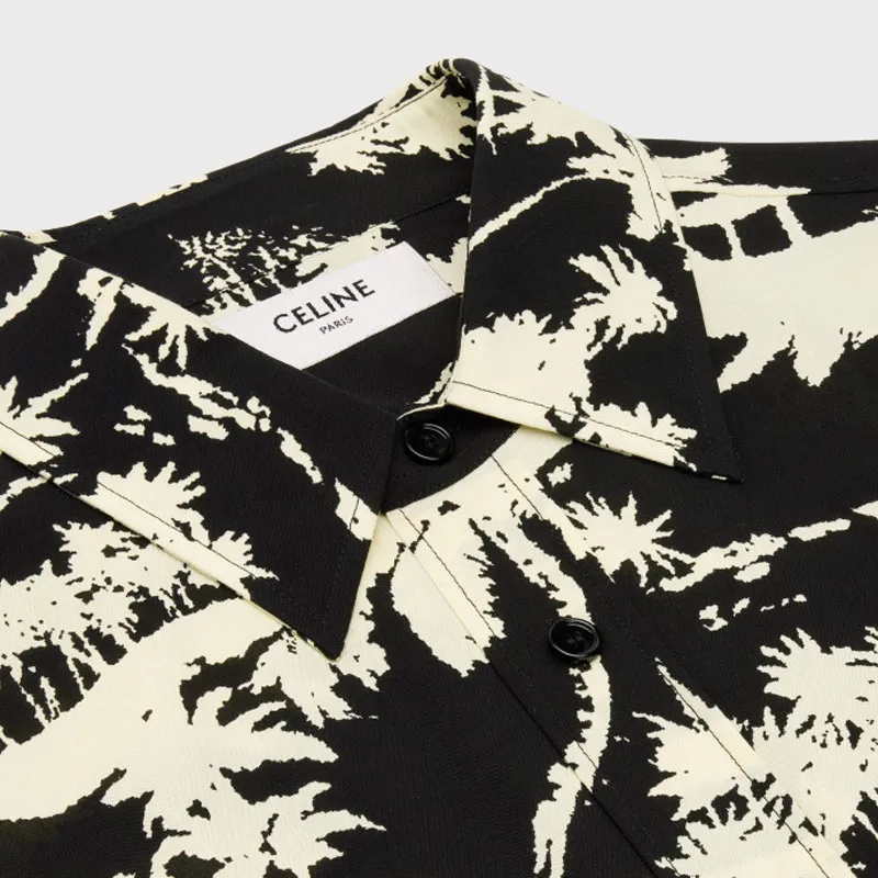 CELINE Shirts Men Black-2