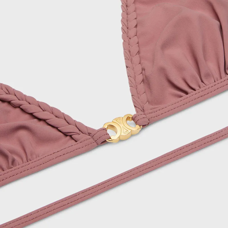CELINE Triangle Bikini Top-2