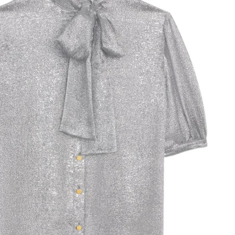 CELINE Shirts Women's Silver-3