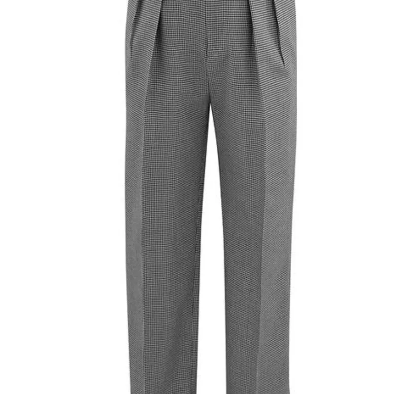 CELINE Casual Pants Women's Black/White-3
