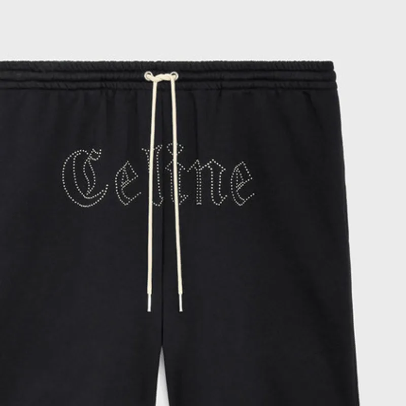 CELINE Casual Shorts Men Black-3