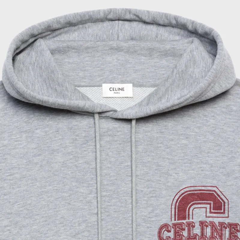 CELINE SS22 Sweatshirt Unisex Gray-5