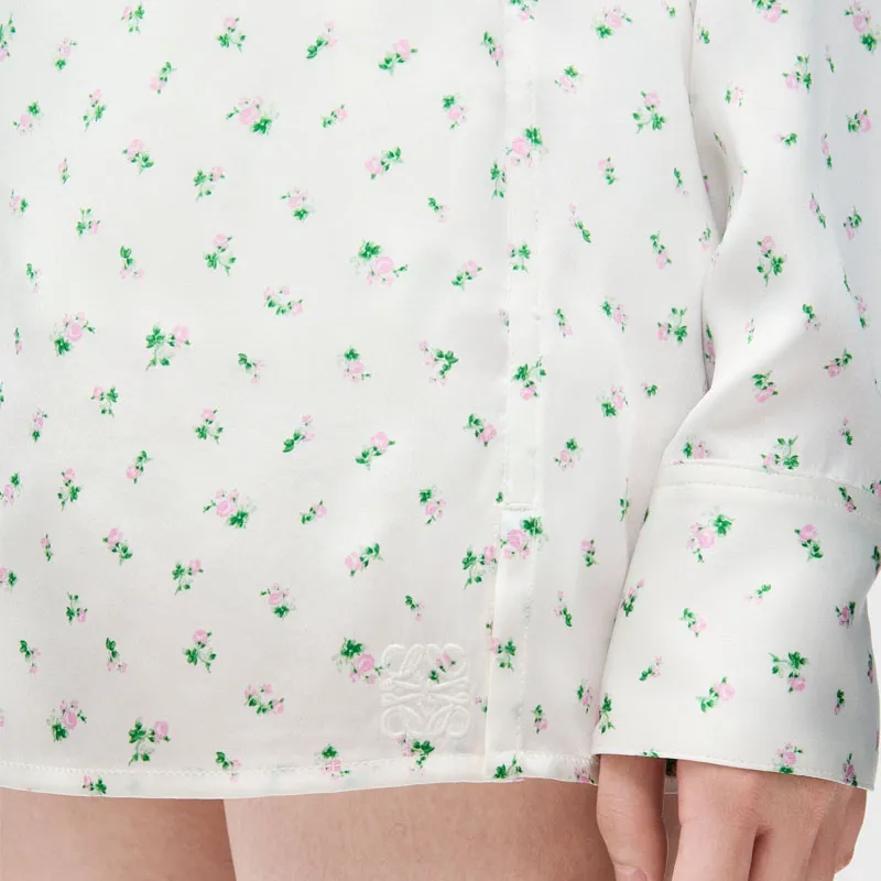 LOEWE Casual Shorts Women's White-4