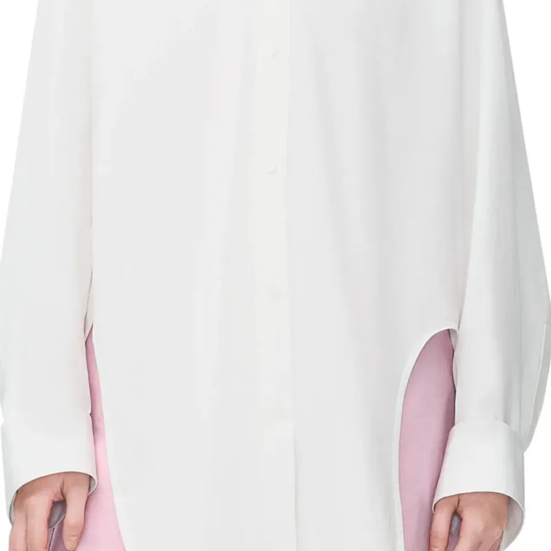 LOEWE Long Sleeve Shirt 'White'-4