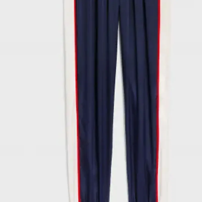 CELINE Knitted Sweatpants Women's Navy Blue-3