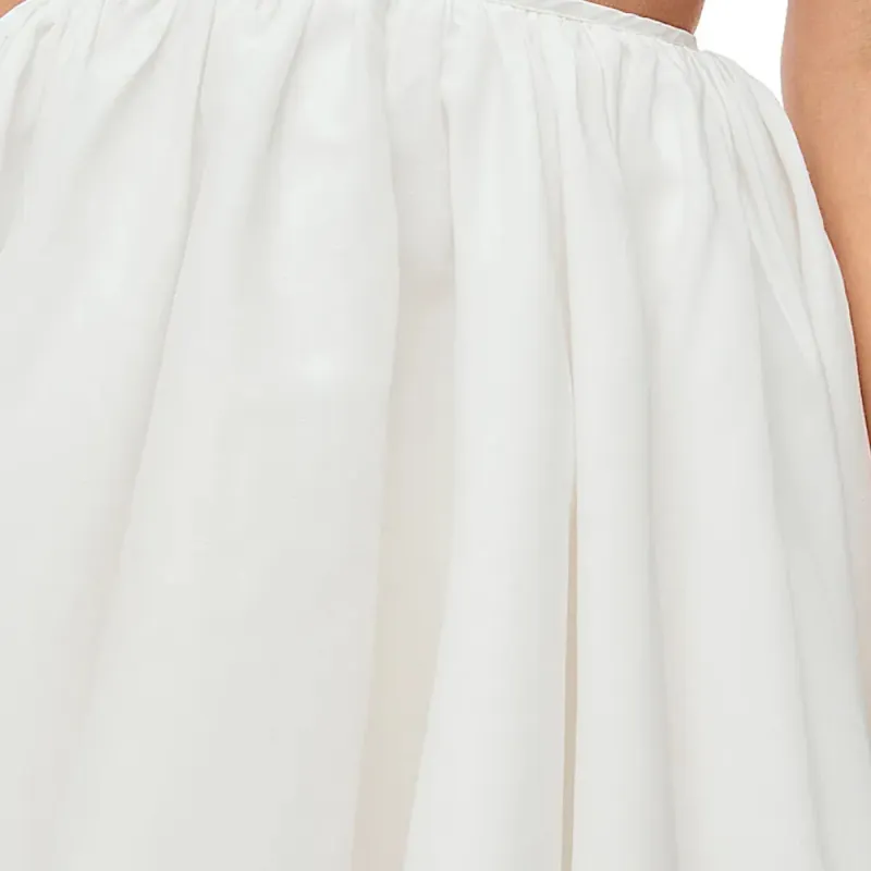 LOEWE Casual Short Skirts Women's White-4