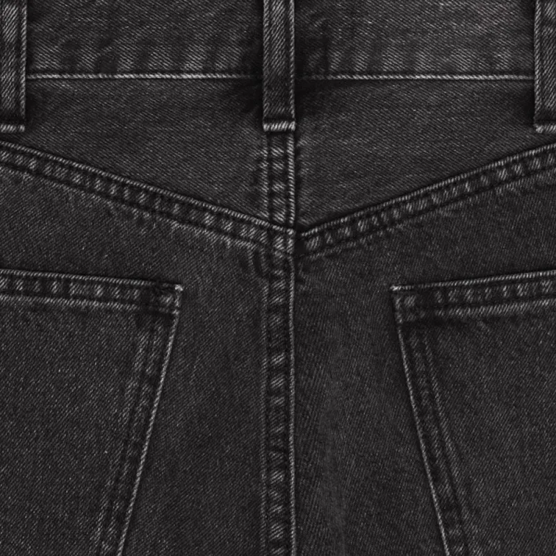 CELINE SS23 Denim Shorts Men's Black-3