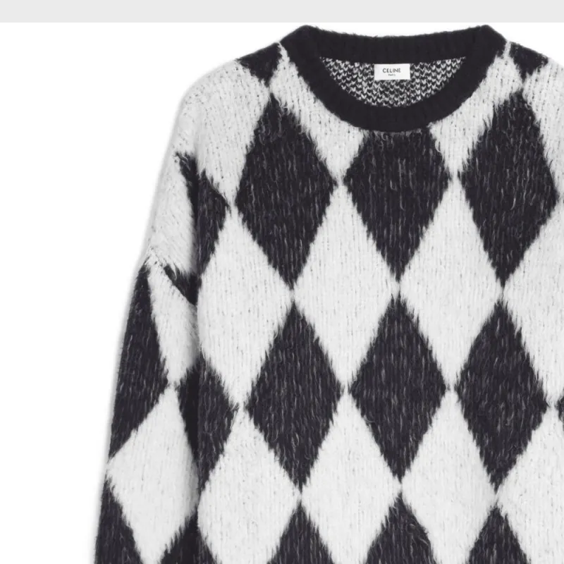 CELINE Crewneck Long-Sleeved Sweater-3