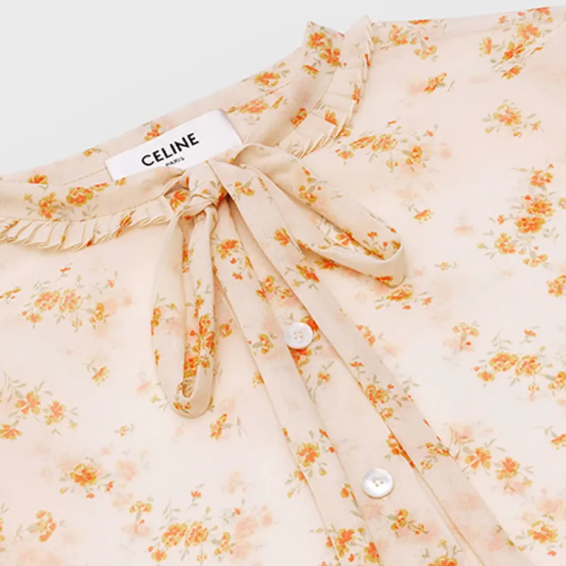 CELINE Shirts Women's Orange-2