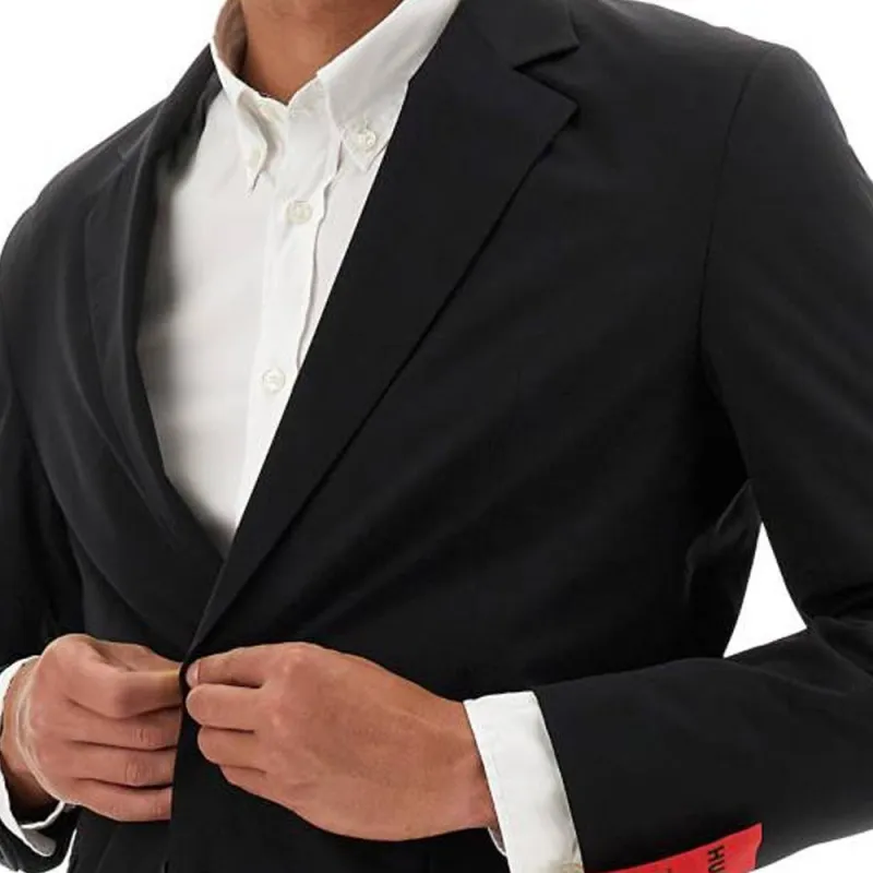 HUGO BOSS Business Suit Men's Black-4