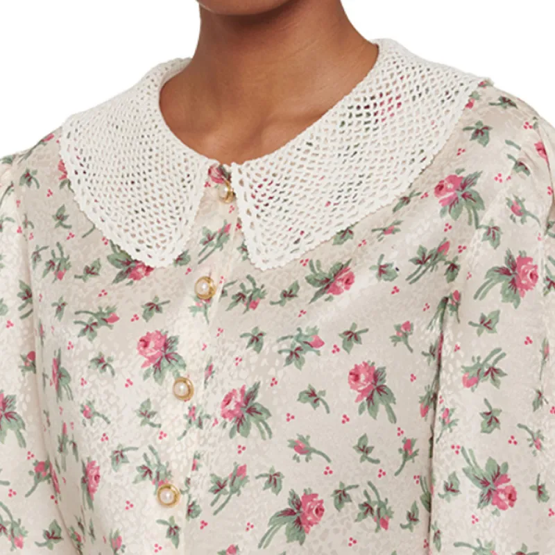 MIU MIU Shirts Women's Cream-4