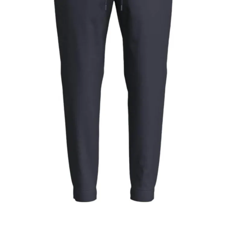 HUGO BOSS Knitted Sweatpants Men's Dark Blue-3