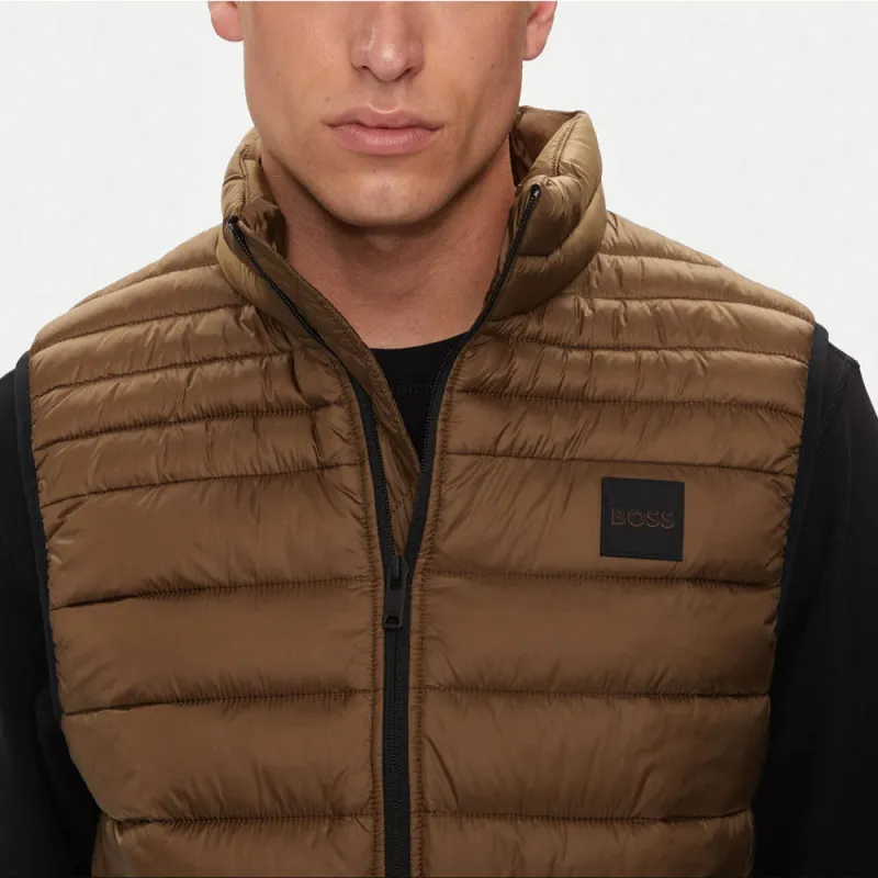 HUGO BOSS Vest Men's Dark Brown-2