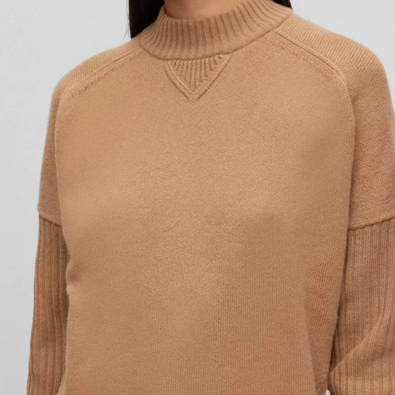 HUGO BOSS Crew neck Virgin wool Jumper-4