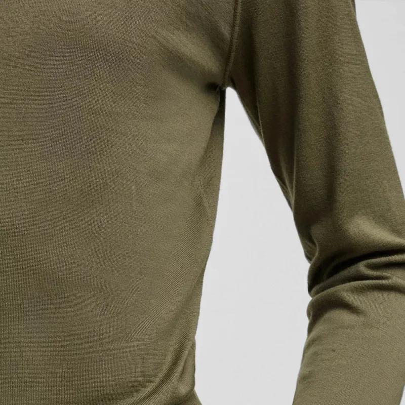HUGO BOSS In Virgin Wool And Silk Sweater Men's Green-4