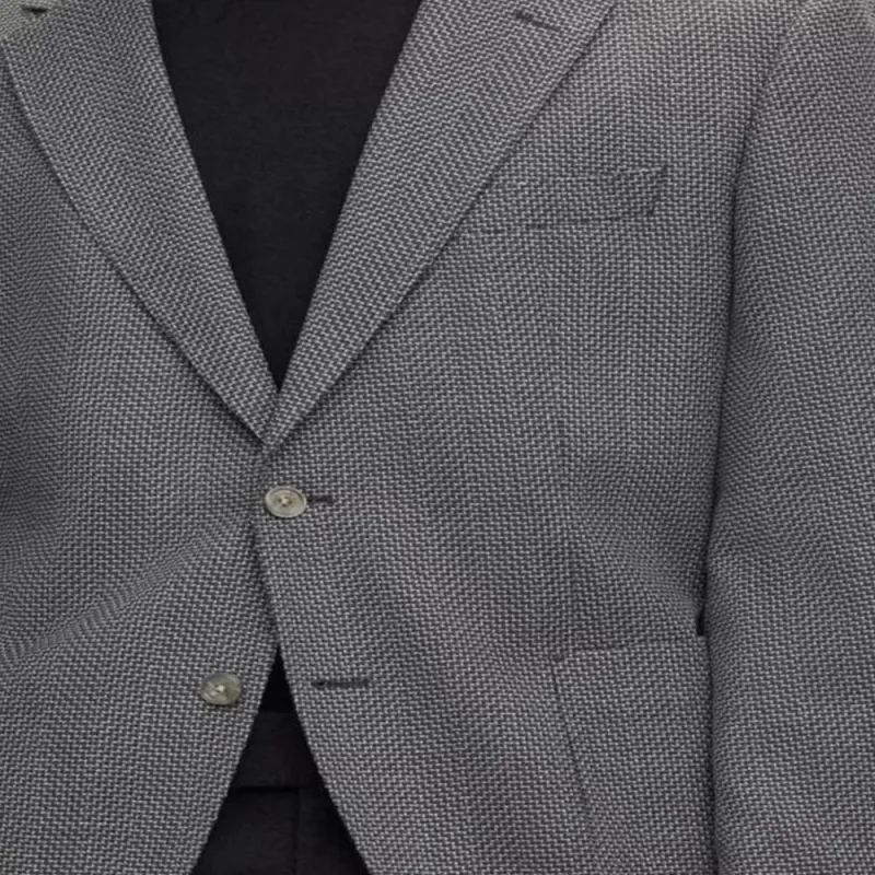 HUGO BOSS RegularFlt Jacket Crease-RetantCloth Jackets Coats Men's Dark Gray-2