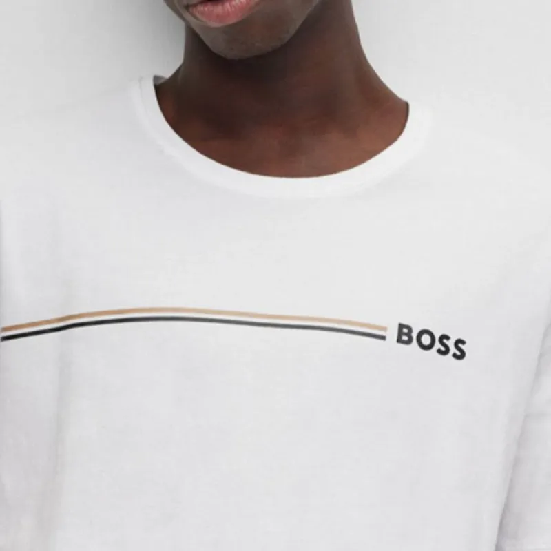 HUGO BOSS T Shirts Men White-4