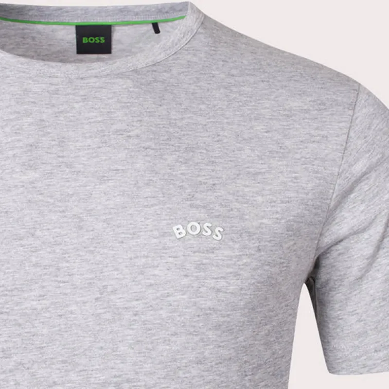HUGO BOSS Logo print Cotton T shirt-2