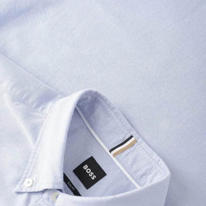 HUGO BOSS Logo embroidered Long sleeved Shirt-2