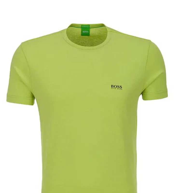 HUGO BOSS T Shirts Men Green-2