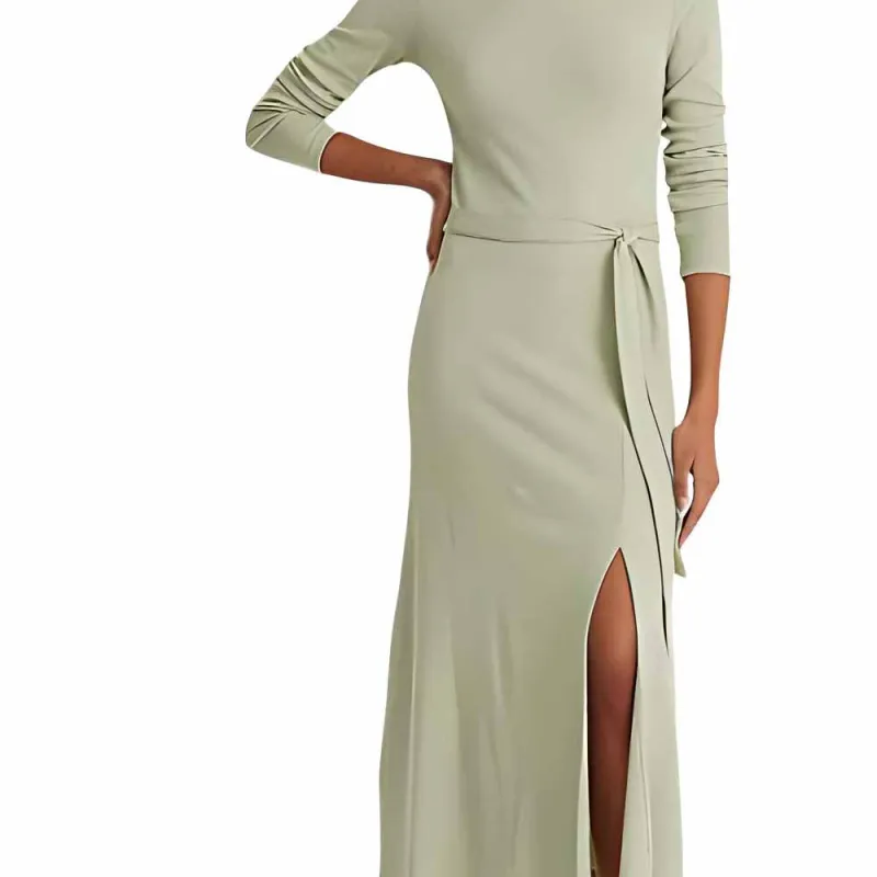Polo Ralph Lauren Long-Sleeved Dresses Women's Green-2