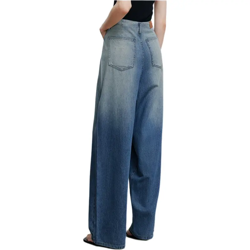 Initial Language Jeans Women's Vintage Blue-1