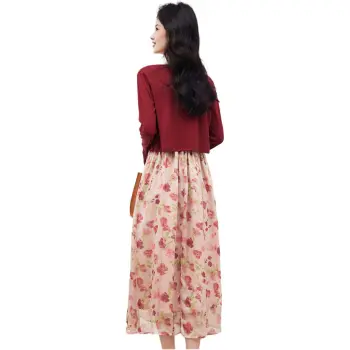 XINFEIYU Two Piece Skirt Sets Women's