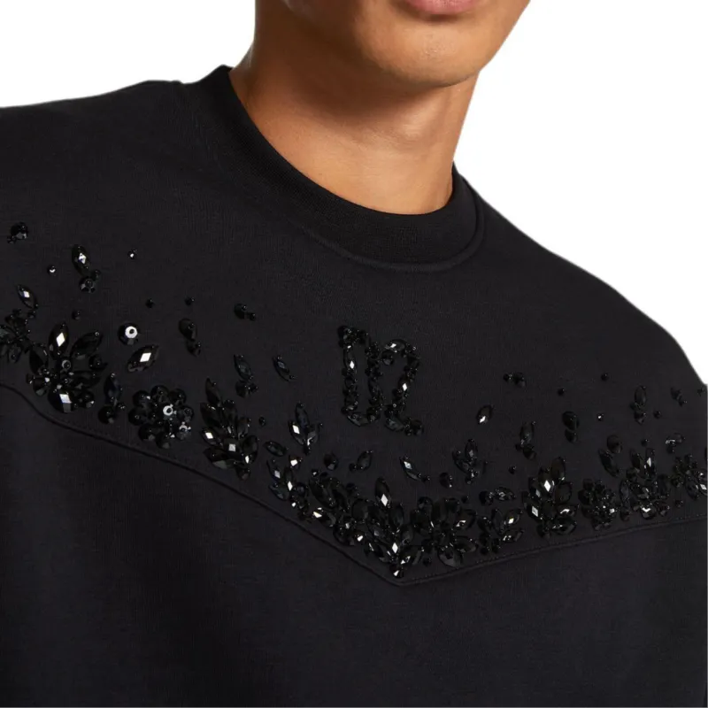 DSQUARED 2 Sequin Embellished Crewneck Sweatshirt-4
