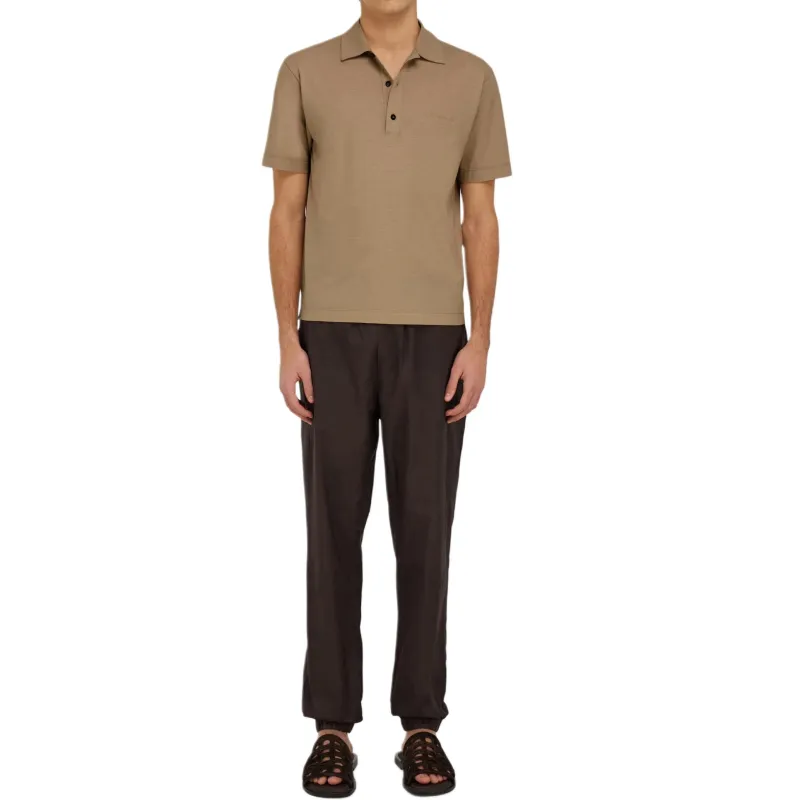 Ferragamo Signature Cotton Polo Shirt-1