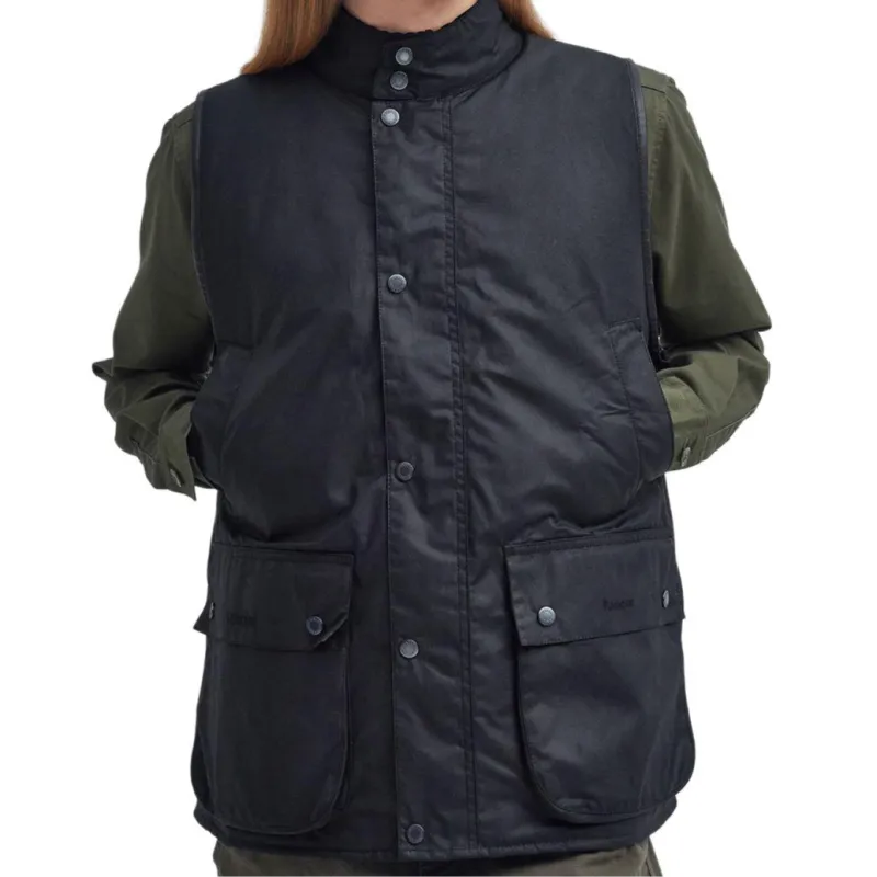 BARBOUR x BARACUTA Vest Men's Black-2