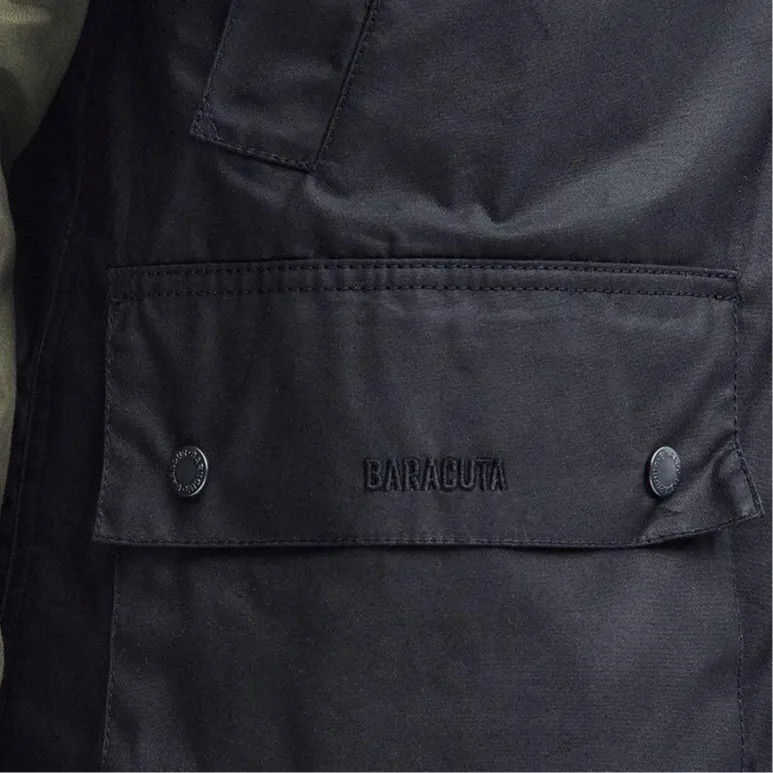 BARBOUR x BARACUTA Vest Men's Black-6