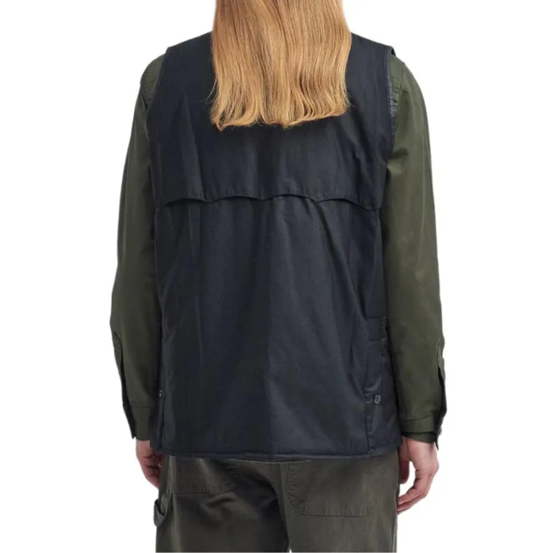 BARBOUR x BARACUTA Vest Men's Black-3