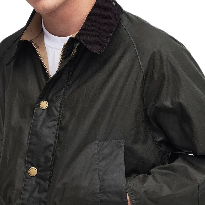 BARBOUR Deck Waxed Jacket-5
