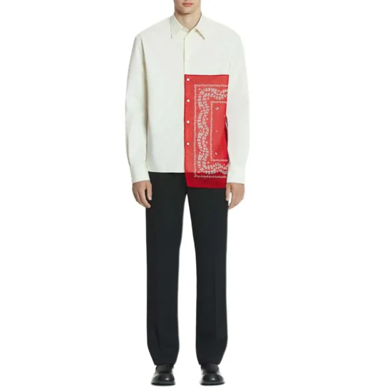 Lanvin Rateau Bandana Boxy Shirt-1