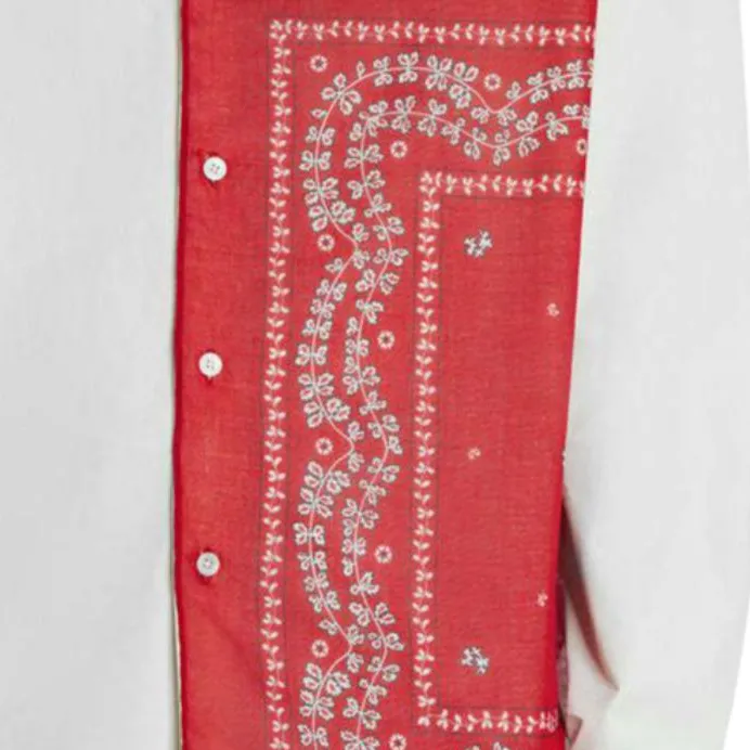 Lanvin Rateau Bandana Boxy Shirt-6