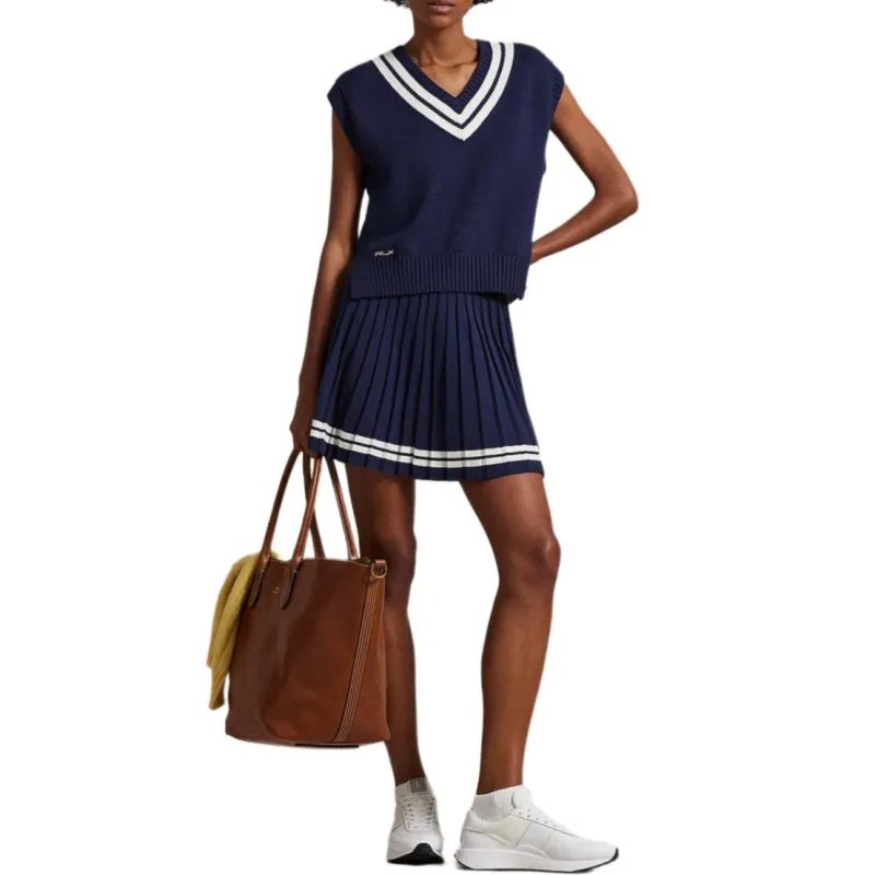 Ralph Lauren Casual Short Skirts Women's Navy Blue-1