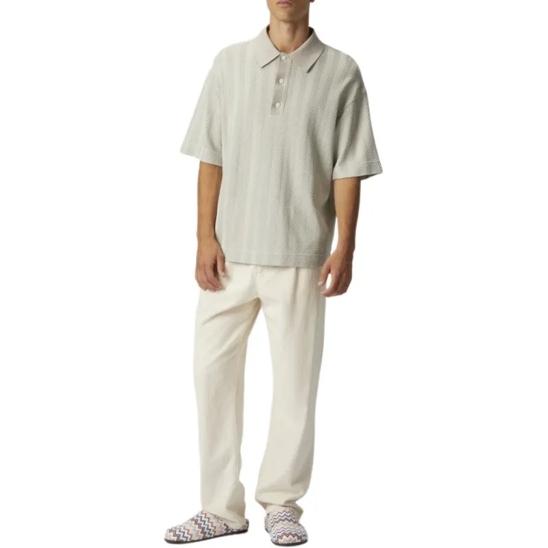 MISSONI Zigzag woven Polo Shirt-1