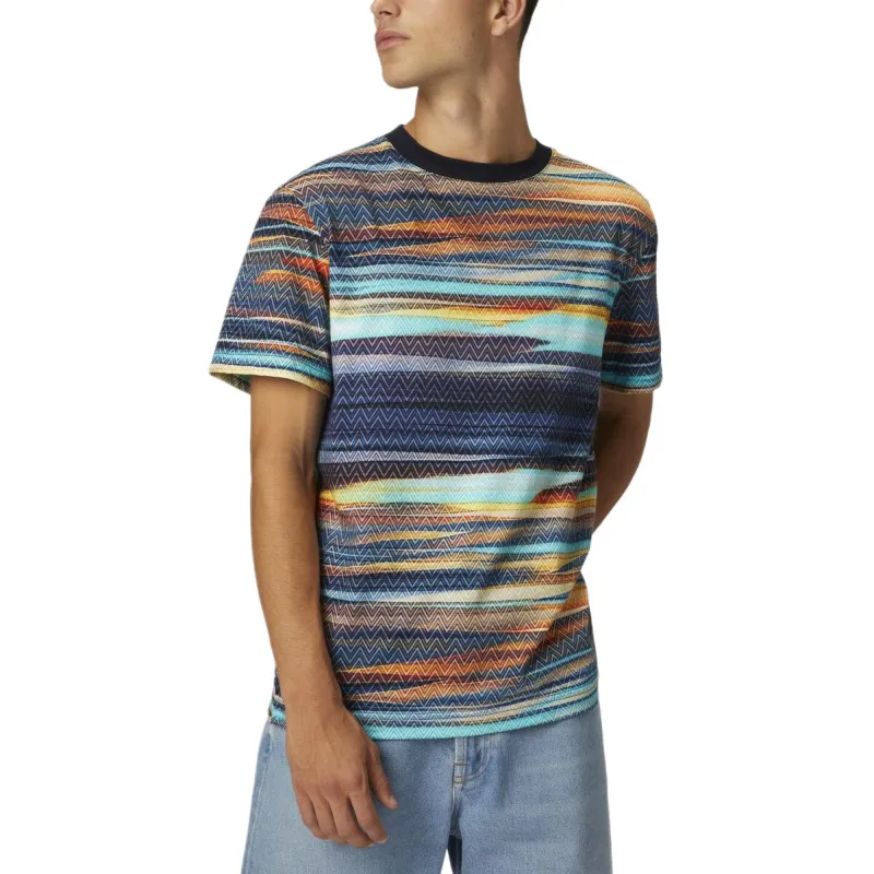 MISSONI Zigzag print T shirt-1
