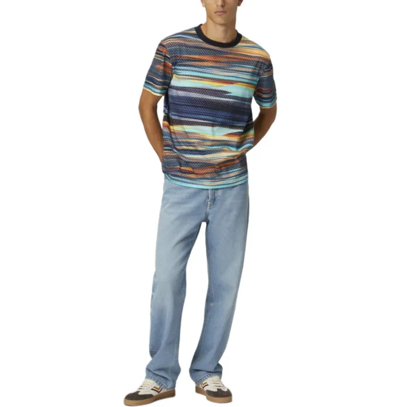 MISSONI Zigzag print T shirt-2