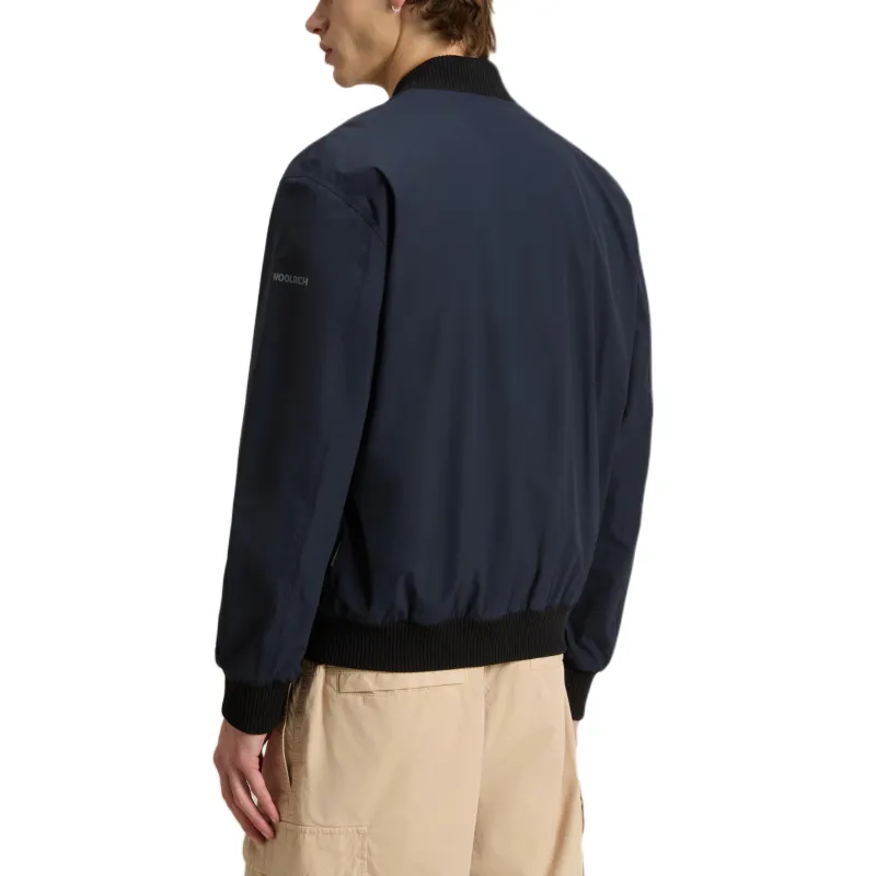 WOOLRICH Matte Finish Bomber Jacket-3