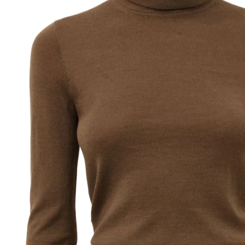 Zimmermann SS25 Cashmere Sweater Women's Khaki-7