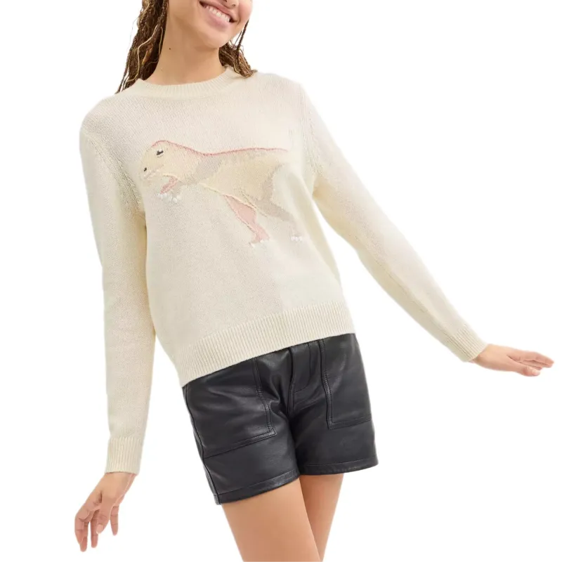 COACH Rexy Sweater Women's White-1