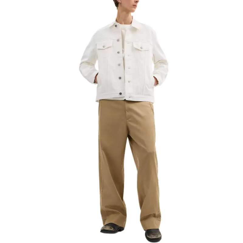 COACH Trucker Jackets & Coats Men's White-1
