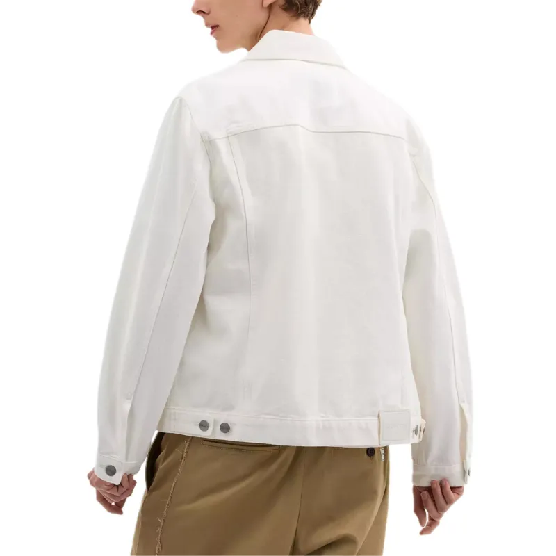 COACH Trucker Jackets & Coats Men's White-2