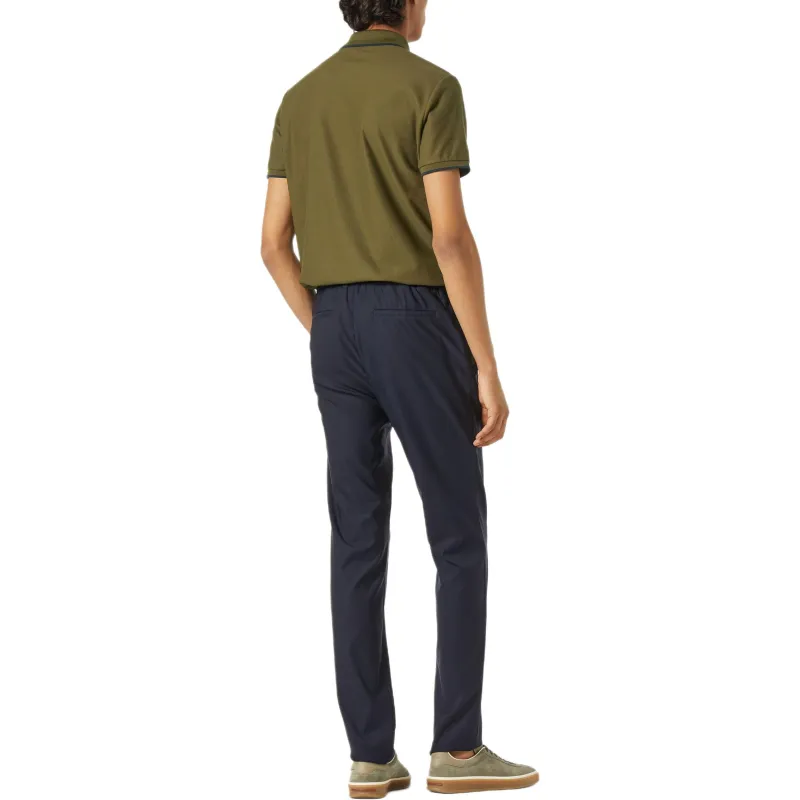 Loro Piana SS25 Polo Shirt Men's Dark Green-3
