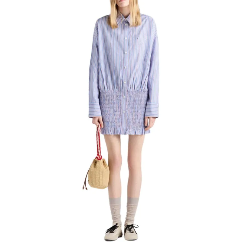 PRADA Striped Cotton Shirt-2