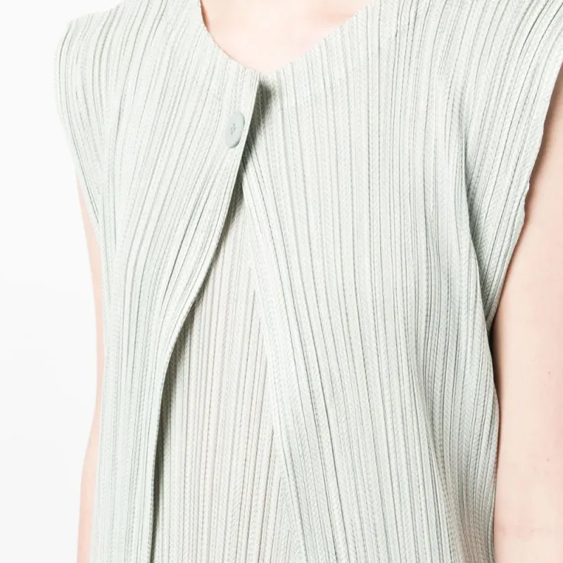 PLEATS PLEASE ISSEY MIYAKE Cotton Alley Plissé Midi Dress-4